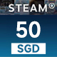 Steam Wallet Gift Card 50 SGD Steam Key SINGAPORE